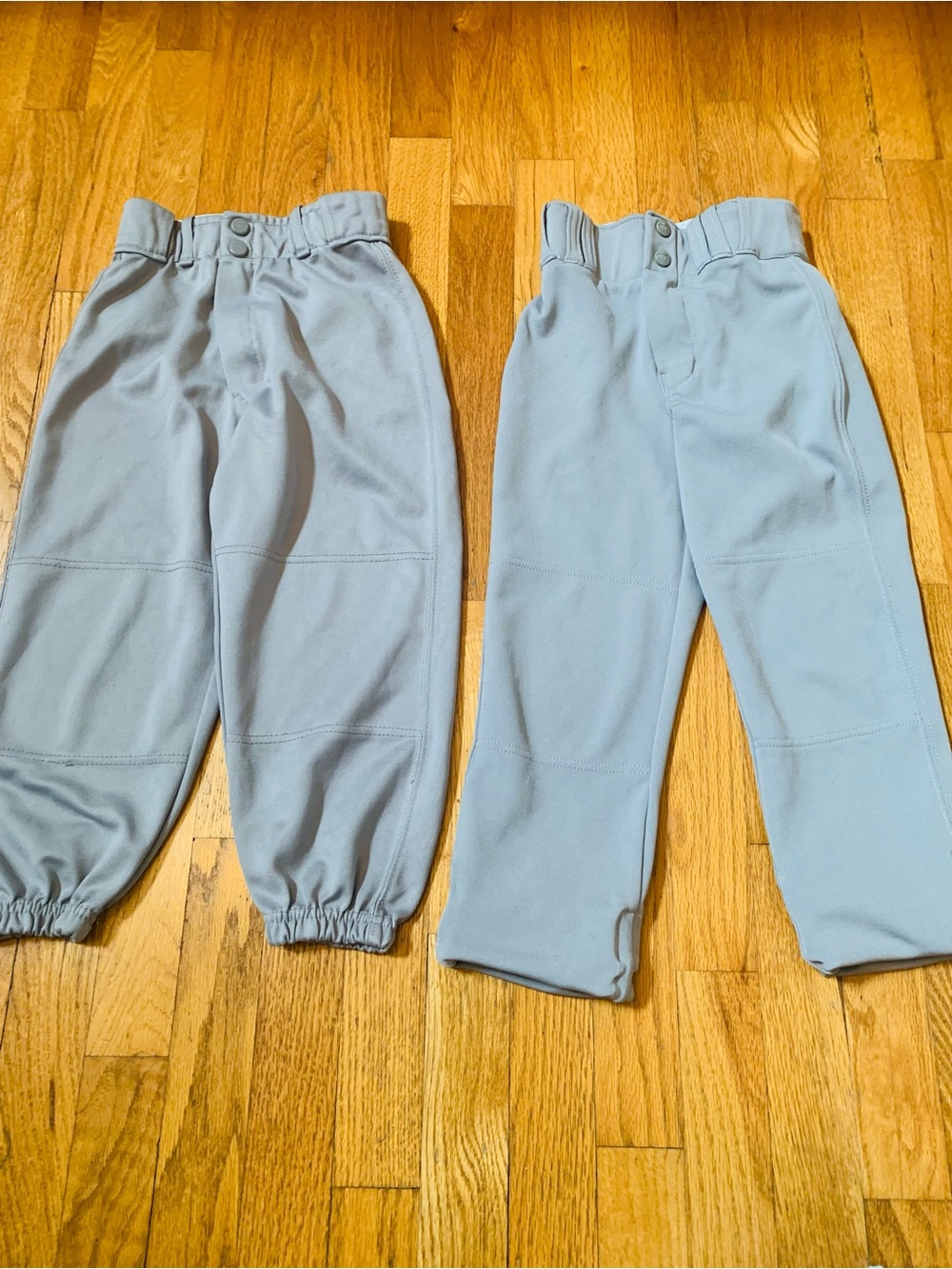 Franklin and Champro Youth Baseball Pants Grey Size XS , Campro w Adj Hem EUC